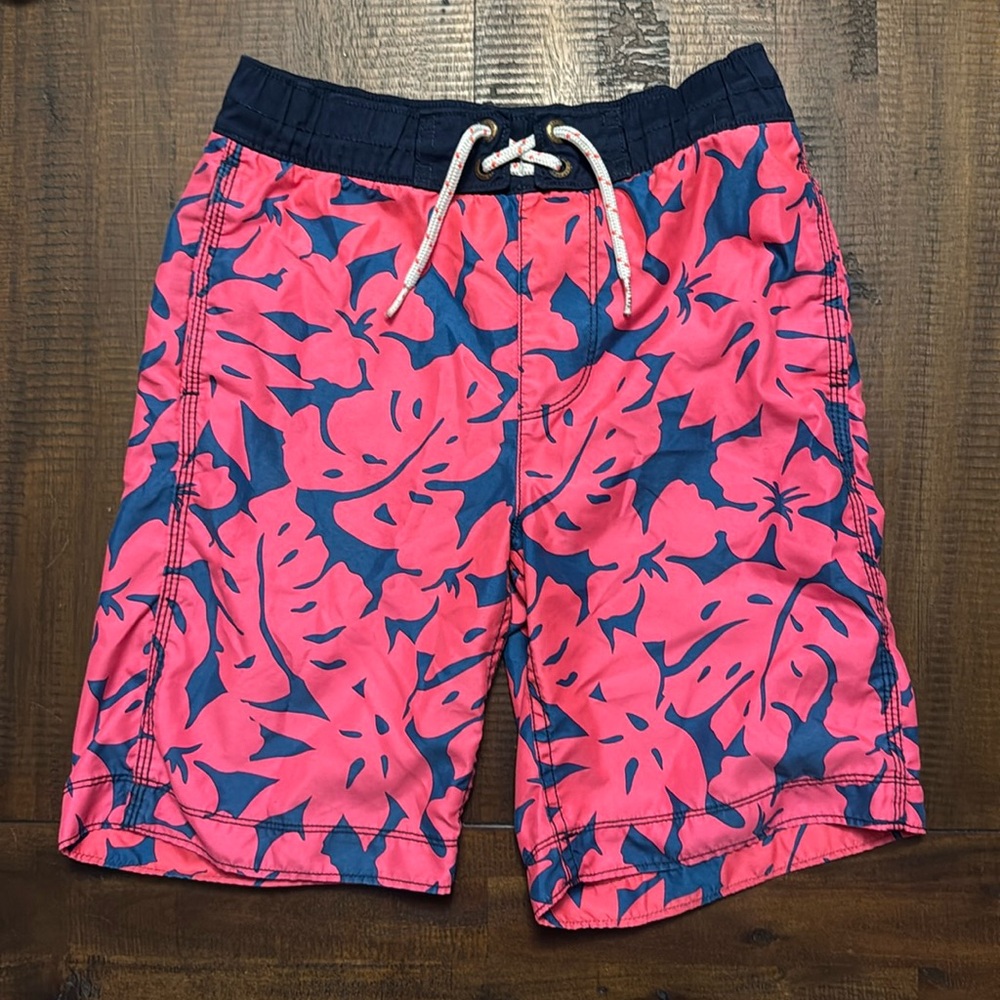 GAP boys’ Small Hibiscus flower 🌺 swim trunks